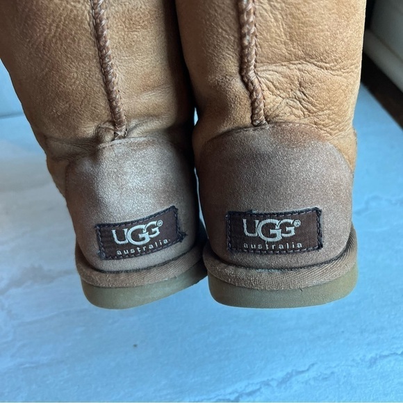 ** Ugg Classic Short Boot Brown Chestnut Womens 5 EU 36 - Picture 3 of 10